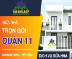 BÁO GIÁ SỬA CHỮA NHÀ TRỌN GÓI UY TÍN TẠI QUẬN 11 TPHCM