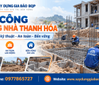 Thi Công Móng Nhà Thanh Hóa – Đúng Kỹ Thuật, An Toàn, Bền Vững