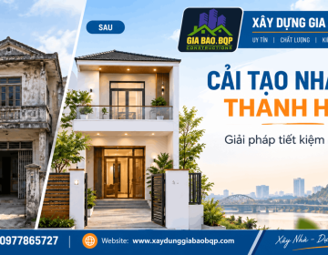 Sửa Nhà Giá Rẻ Tại Thanh Hóa – Cải Tạo Nhà Cũ Tiết Kiệm