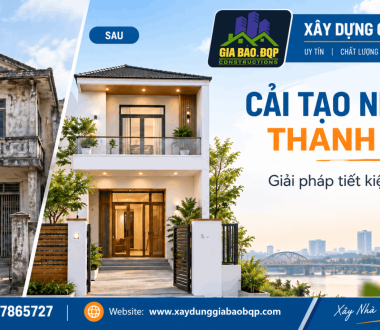 Sửa Nhà Giá Rẻ Tại Thanh Hóa – Cải Tạo Nhà Cũ Tiết Kiệm