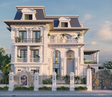 BIỆT THỰ SÂN VƯỜN 300M2 ĐỆP HIỆN ĐẠI