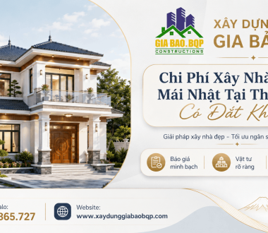Chi Phí Xây Nhà 2 Tầng Mái Nhật Tại Thanh Hóa Có Đắt Không?