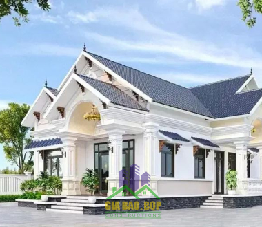 Mẫu Nhà Cấp 4 Mái Thái Đẹp, Đơn Giản, Hiện Đại, Tiết Kiệm Chi Phí