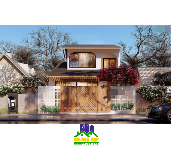 Mẫu nhà 1 trệt 1 lầu 5×17 tuyệt đẹp hấp dẫn