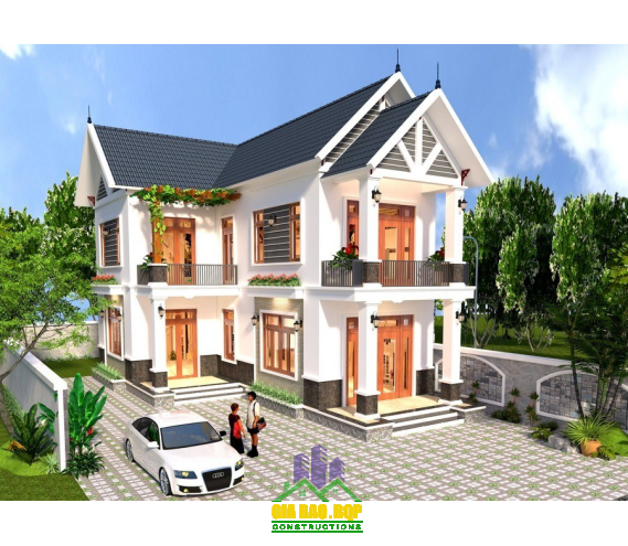 TOP NHỮNG MẪU NHÀ 2 TẦNG MÁI THÁI DƯỚI 1 TỶ ĐÁNG XÂY NHẤT HIỆN NAY