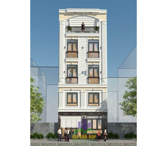 Thi Công Xây Nhà Phố Trọn Gói 4 Tầng 1 Tum Của Anh Long Tại Củ Chi